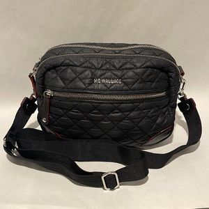 MZ Wallace Black Small Crosby